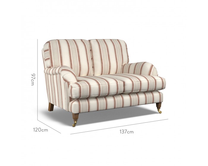 Bliss Small Sofa Edo Cinnabar