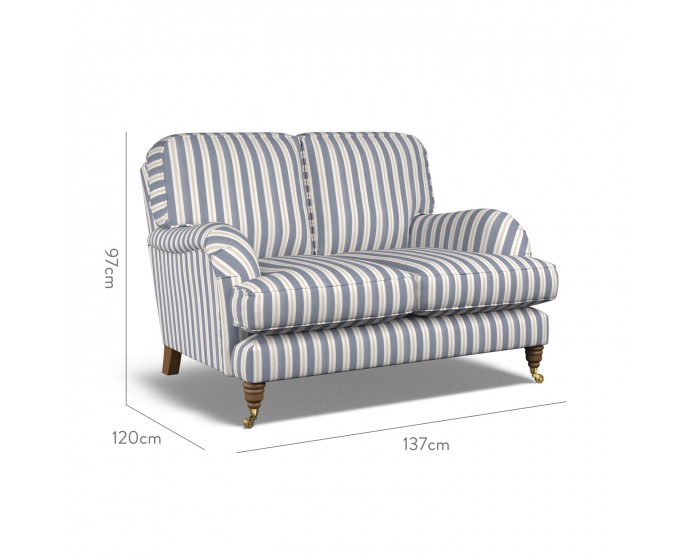 Bliss Small Sofa Fayola Indigo