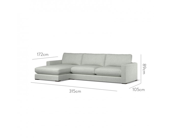 Cloud Large Chaise LHF Desta Sky