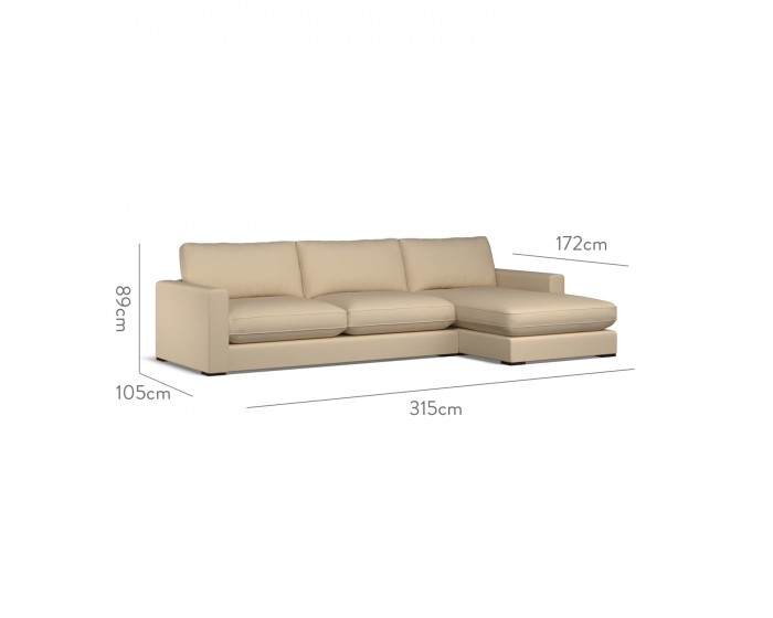 Cloud Large Chaise RHF Shani Sand