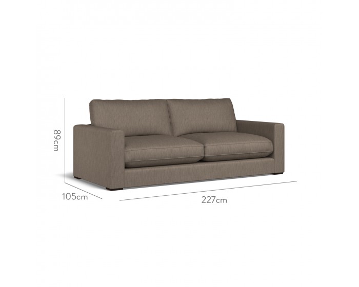 Cloud Large Sofa Amina Espresso