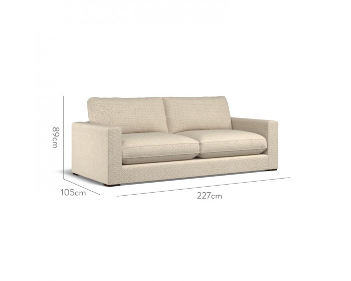 Cloud Large Sofa Desta Pebble