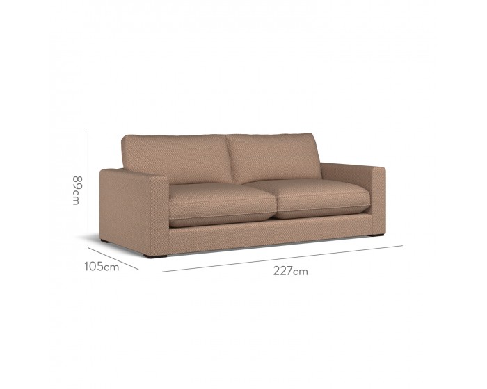 Cloud Large Sofa Jina Cinnabar