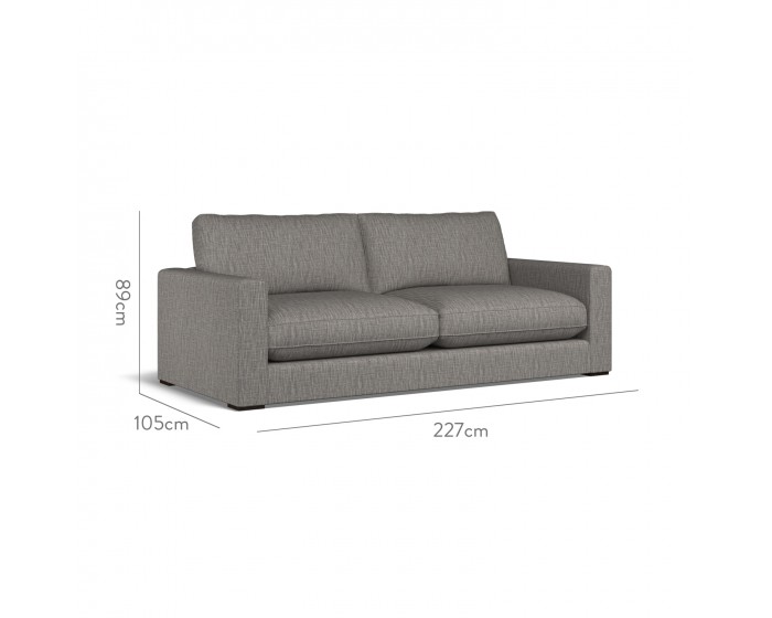 Cloud Large Sofa Kalinda Charcoal