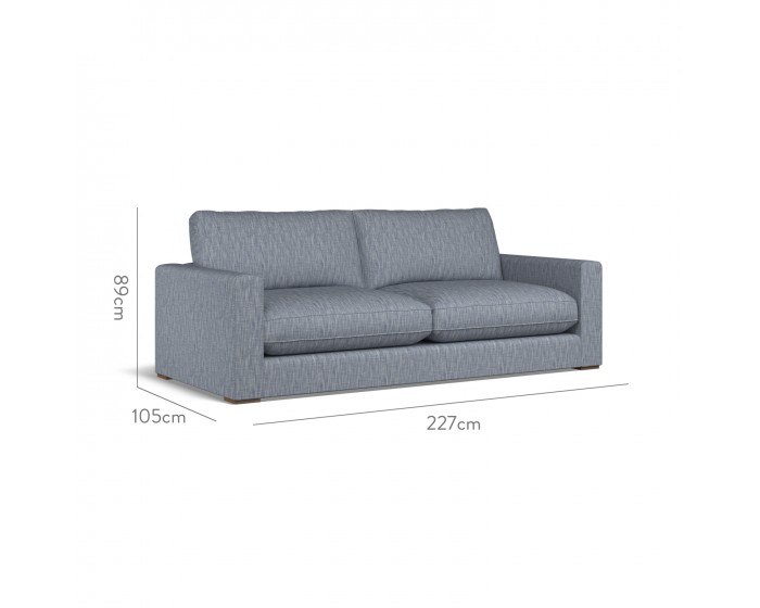 Cloud Large Sofa Kalinda Denim