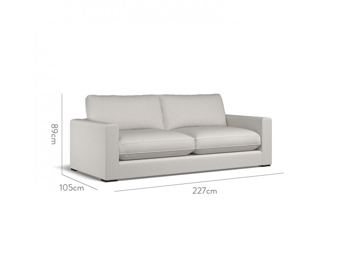 Cloud Large Sofa Zuri Flint