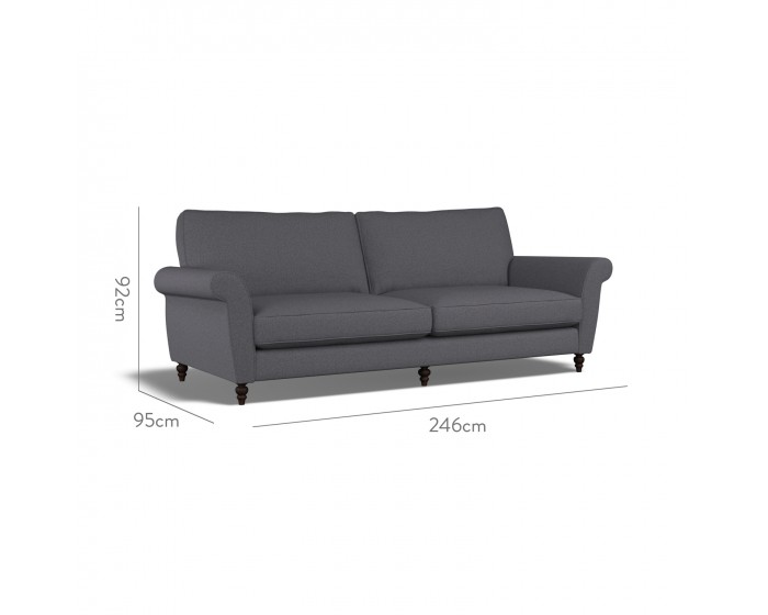 Ellery Extra Large Sofa Viera Indigo