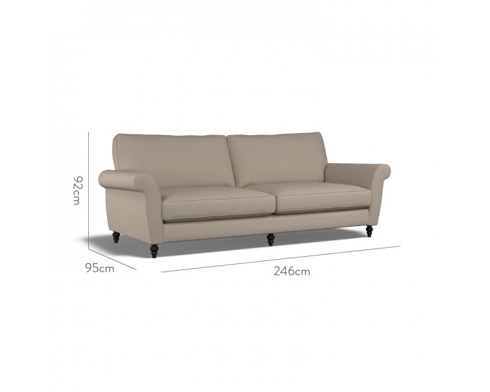 Ellery Extra Large Sofa Viera Stone