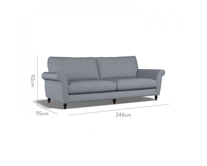 Ellery Extra Large Sofa Zuri Denim