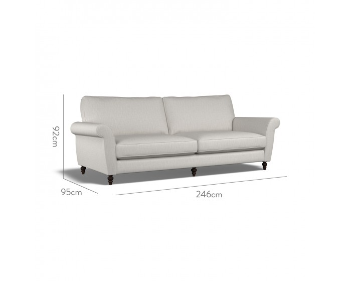 Ellery Extra Large Sofa Zuri Flint