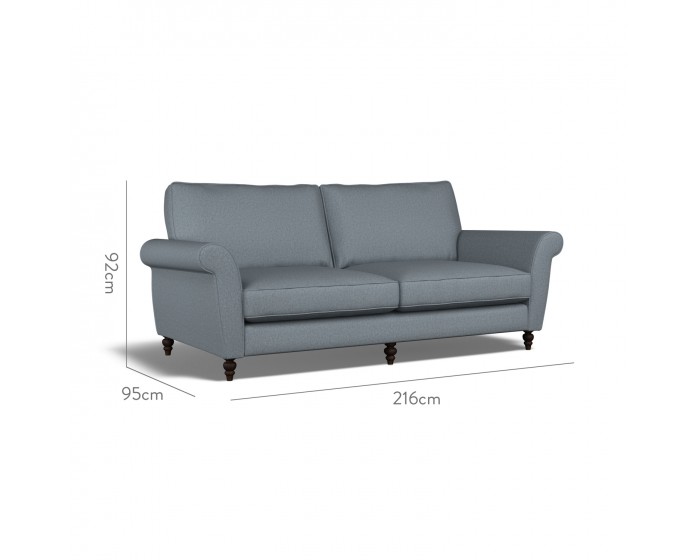 Ellery Large Sofa Bisa Denim