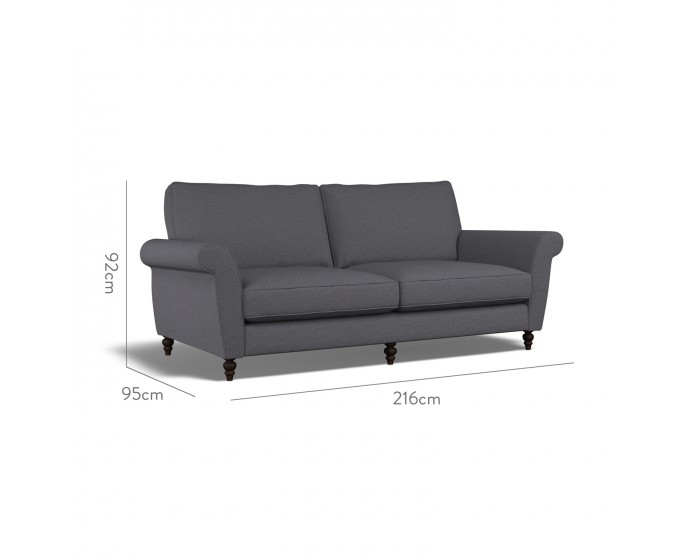 Ellery Large Sofa Viera Indigo