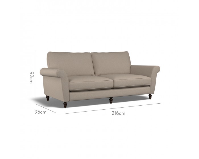 Ellery Large Sofa Viera Stone