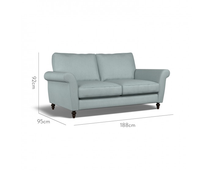 Ellery Medium Sofa Amina Azure