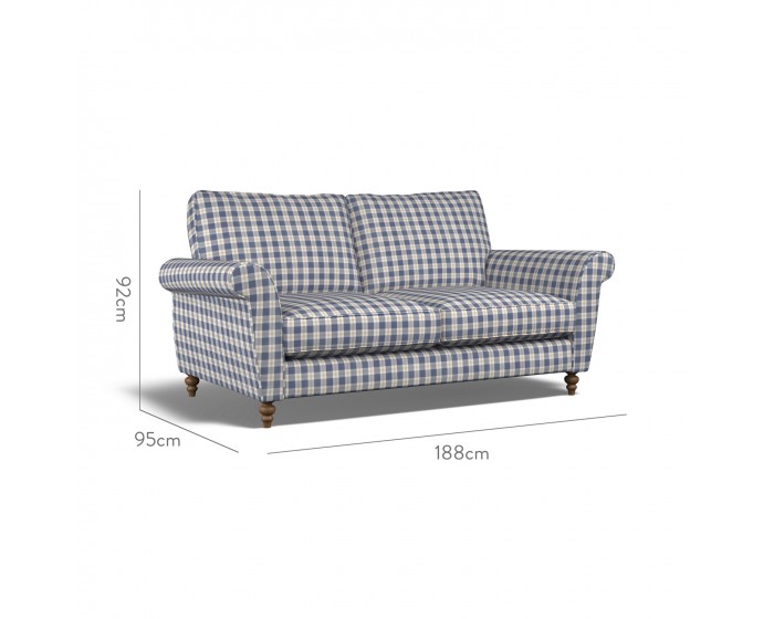 Ellery Medium Sofa Kali Indigo