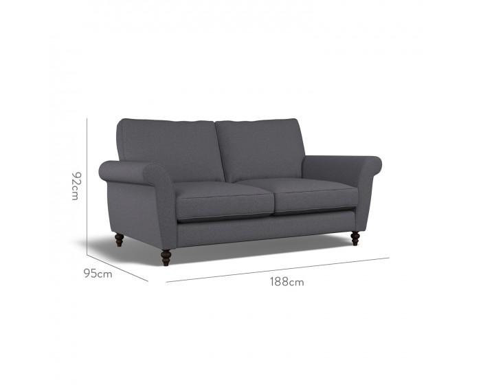 Ellery Medium Sofa Viera Indigo