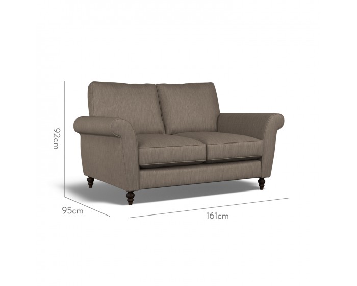 Ellery Small Sofa Amina Espresso