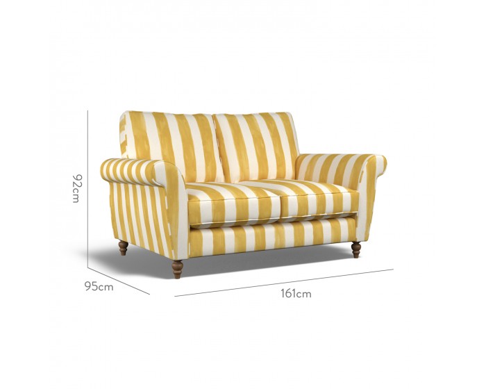 Ellery Small Sofa Tassa Grande Gold