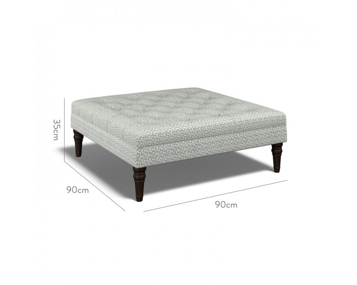 Monterey Large Footstool Desta Sky