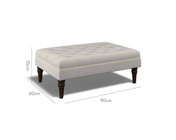 Monterey Medium Footstool Cosmos Cloud