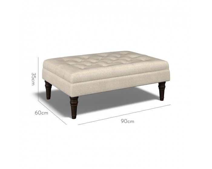 Monterey Medium Footstool Safara Stone