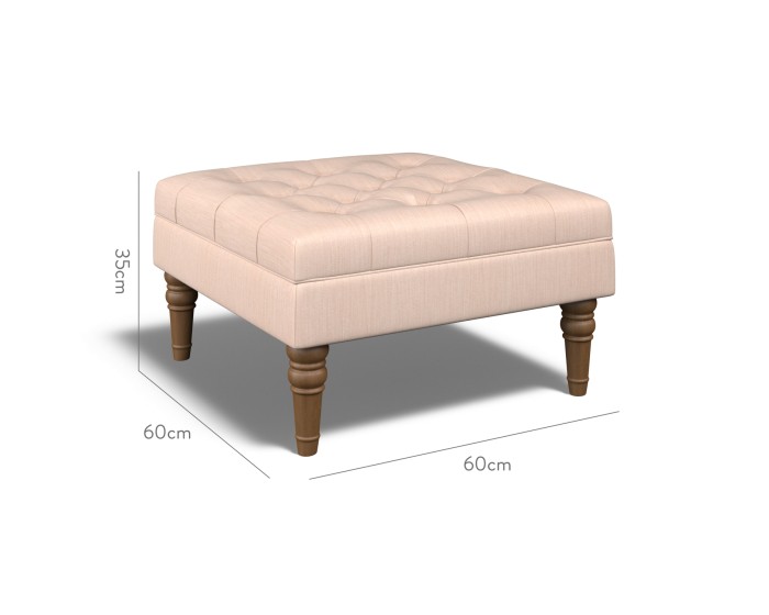 Monterey Small Footstool Amina Blush