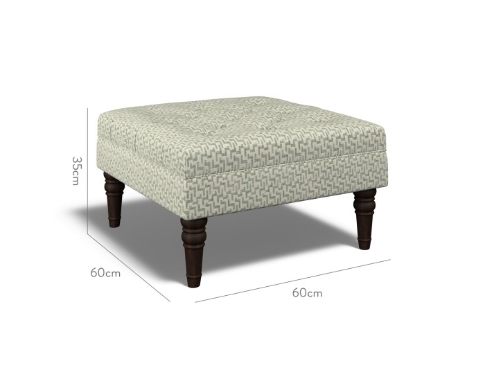 Monterey Small Footstool Desta Eggshell