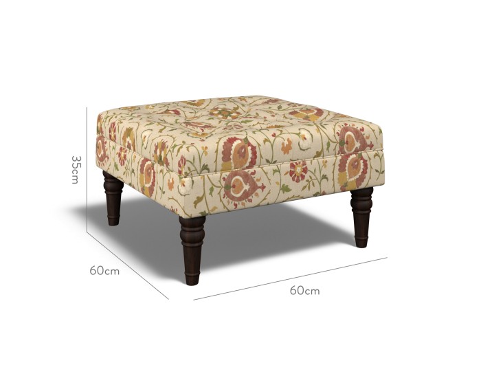 Monterey Small Footstool Shimla Spice