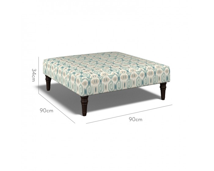 Savannah Large Stool Odisha Teal