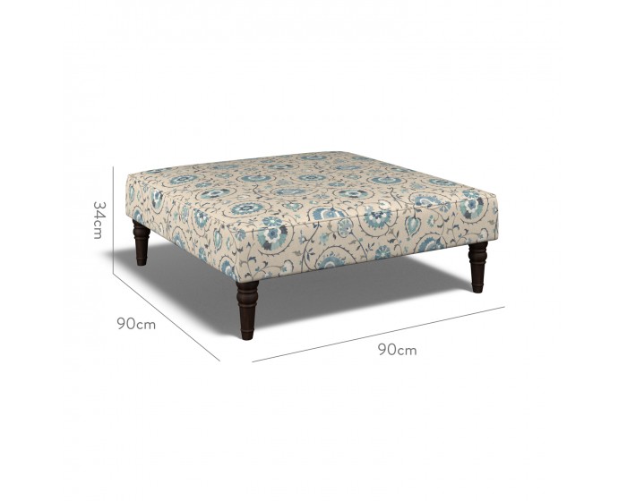 Savannah Large Stool Shimla Azure