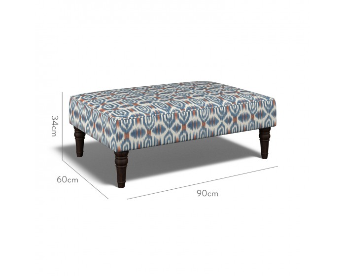 Savannah Medium Stool Odisha Indigo