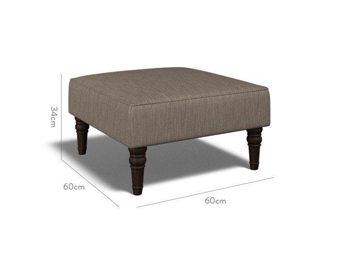 Savannah Small Stool Amina Espresso