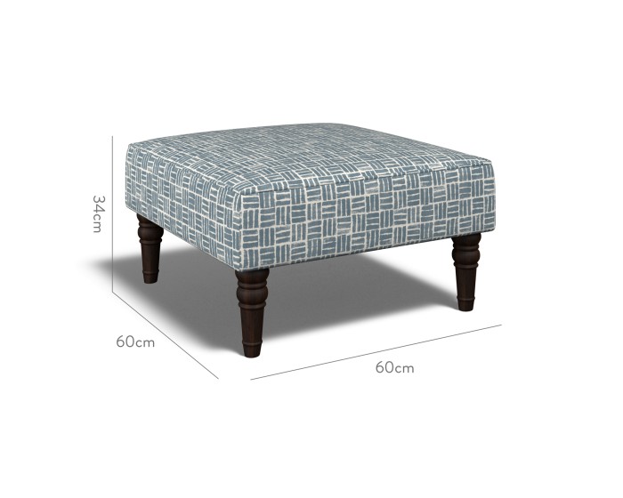 Savannah Small Stool Atlas Denim