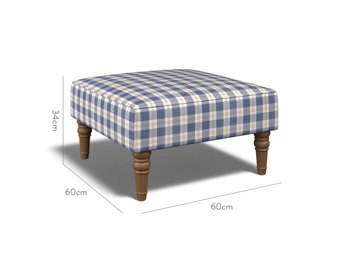 Savannah Small Stool Kali Indigo