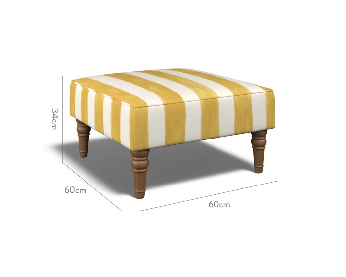 Savannah Small Stool Tassa Grande Gold