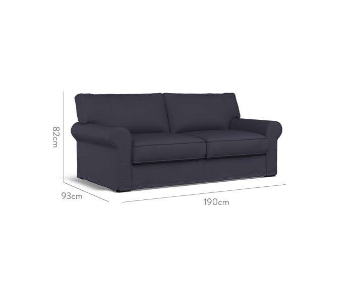 Vermont Loose Cover Medium Sofa Shani Indigo