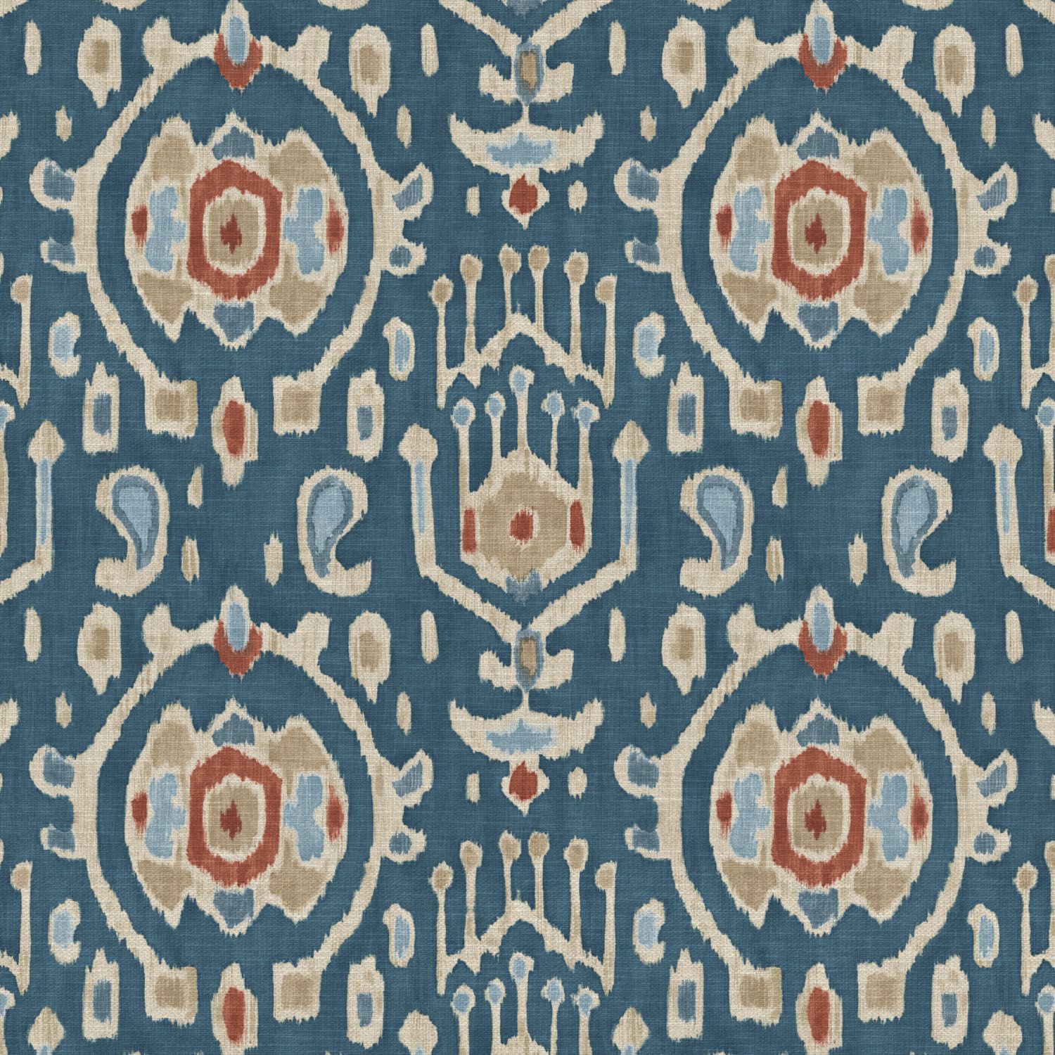 Chapan Indigo Roman Blind