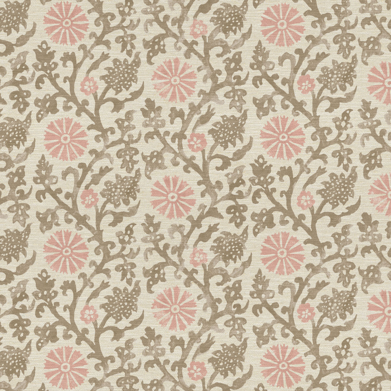 Mevlana Blush Printed Recycled Fabric