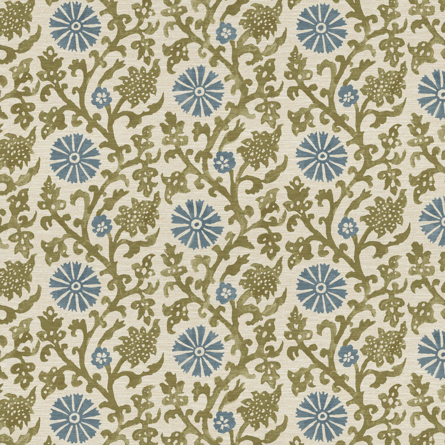 Mevlana Lake Printed Recycled Fabric