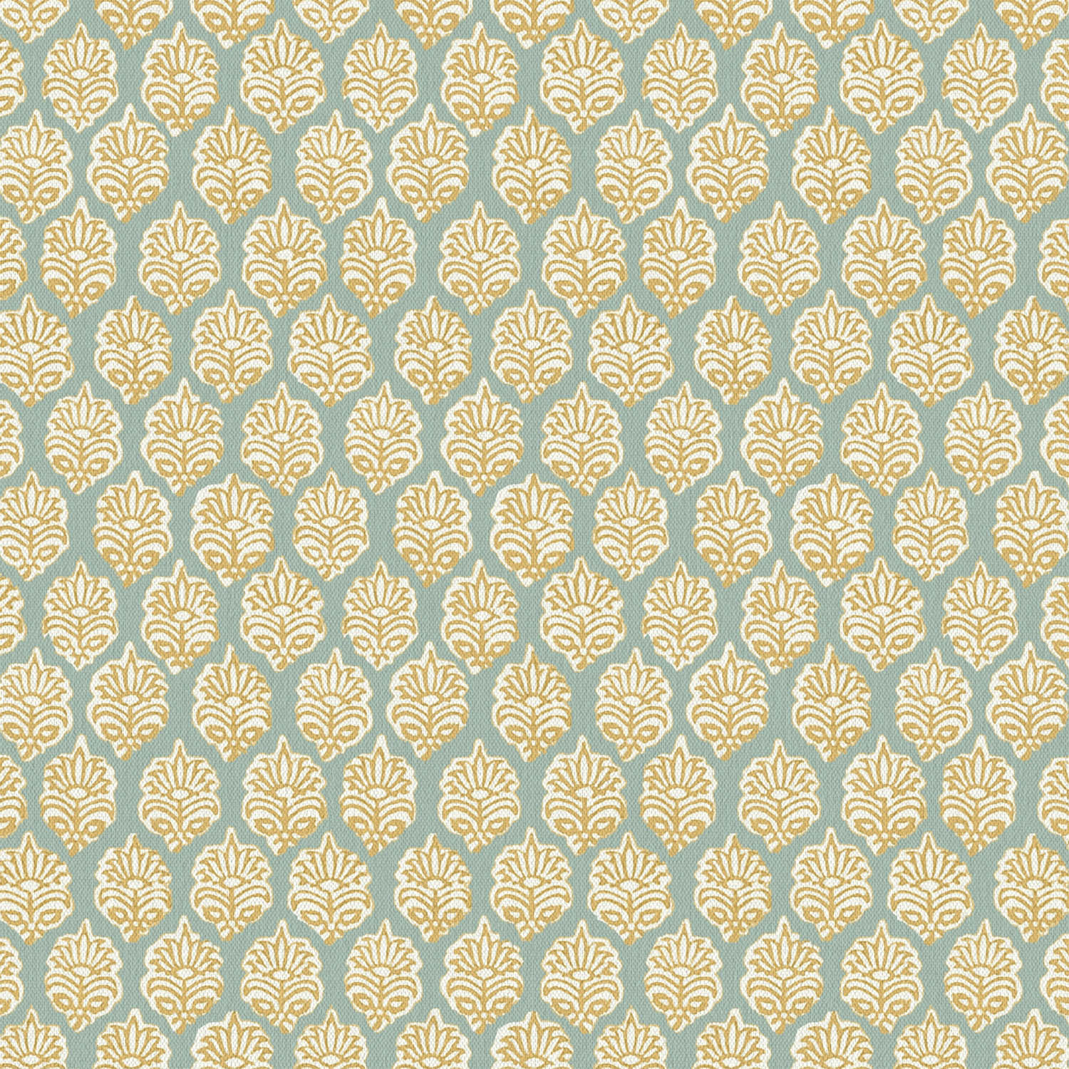 Mudra Honey Printed Cotton Fabric