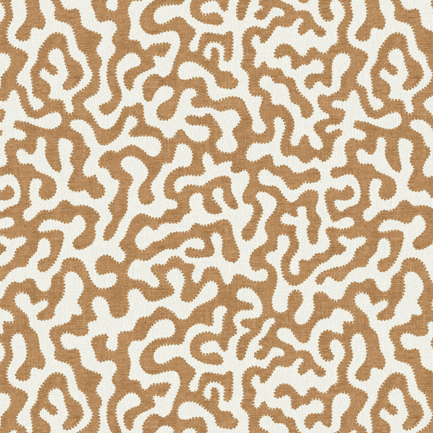 Pakko Almond Printed Cotton Fabric