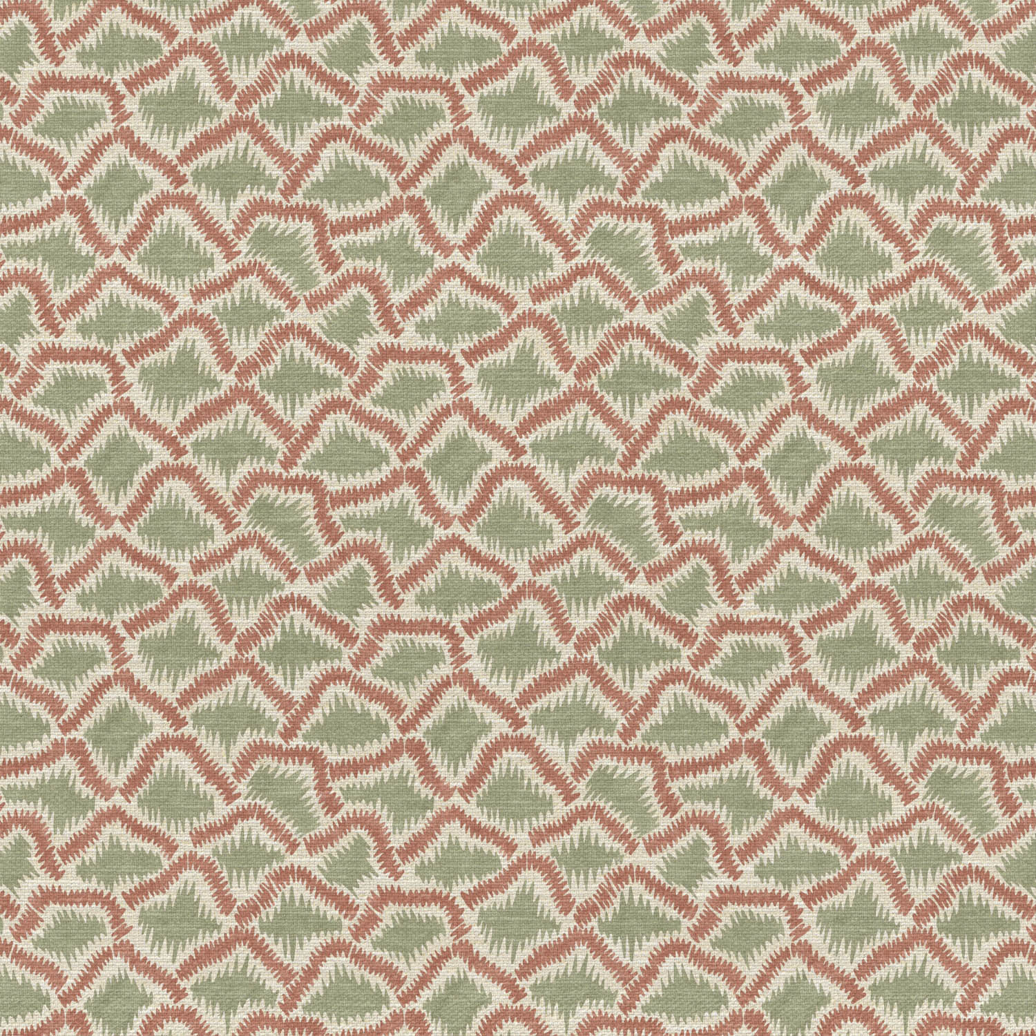 Wadi Redwood Printed Recycled Fabric