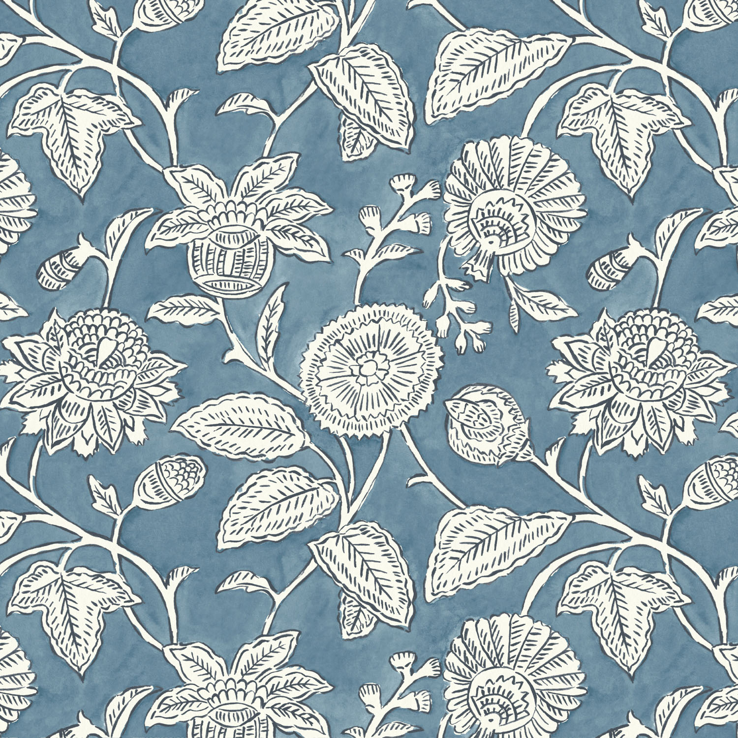 Chaitri Indigo Wallpaper