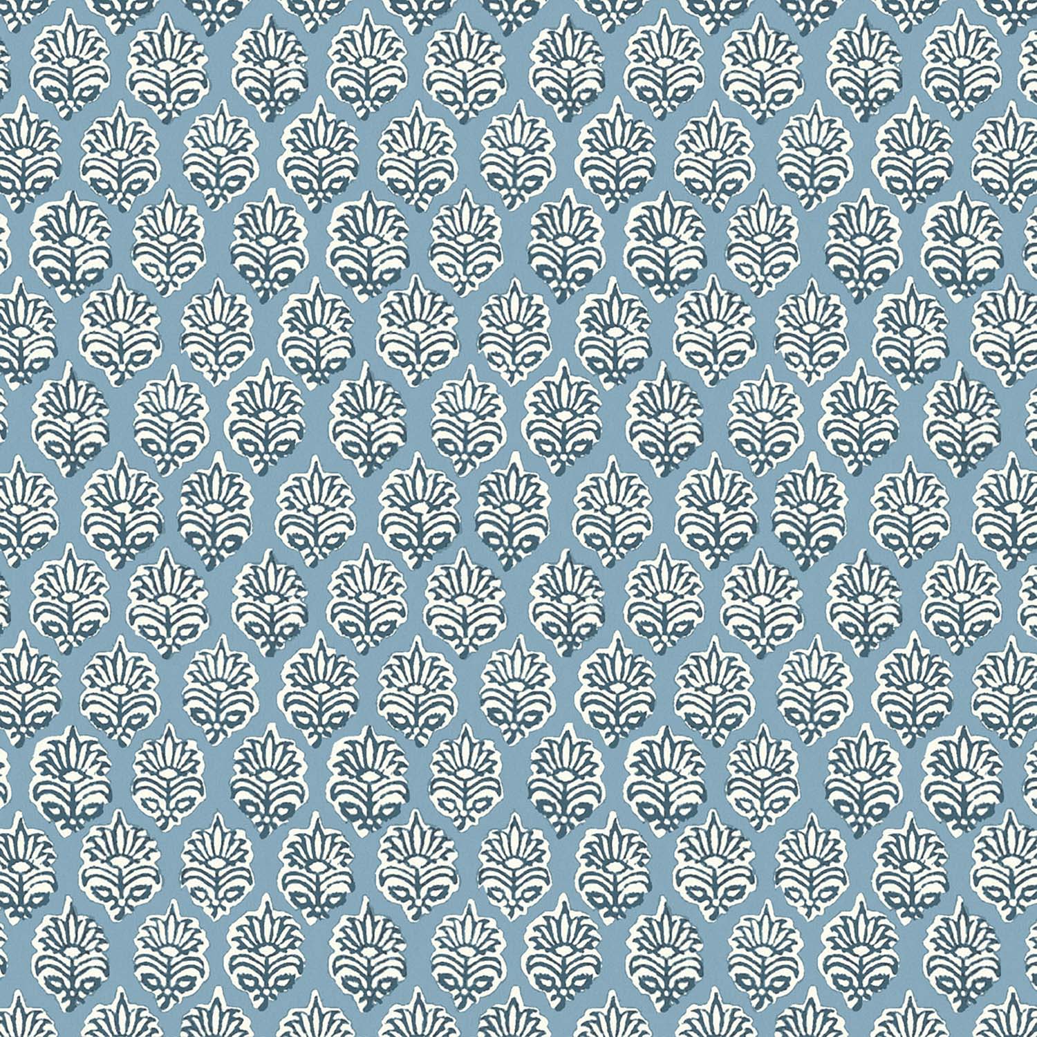 Mudra Blue Wallpaper