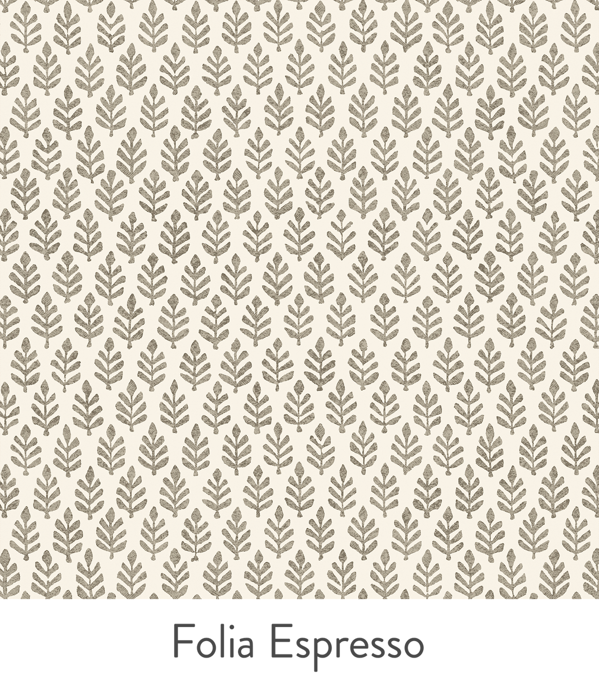 The Pure Edit Folia Espresso Wallpaper