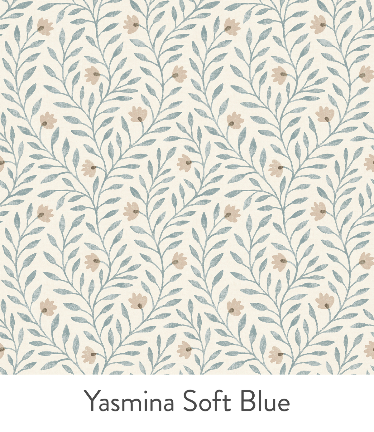 The Pure Edit Yasmina Soft Teal Wallpaper